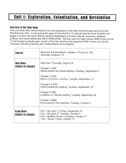 I: Ixploratlon, [olonlzallon,