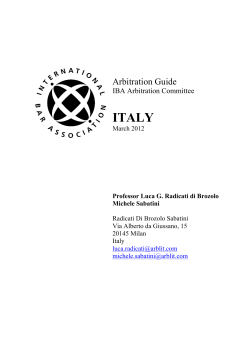 Italy - International Bar Association