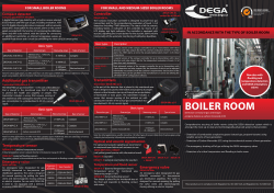 boiler room - DEGA CZ sro