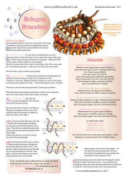 Bologna Bracelets - Spellbound Beads