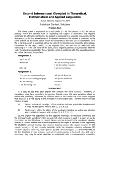 Second International Olympiad in Theoretical, Mathematical and