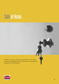 Safe at Home - National HIRE Network
