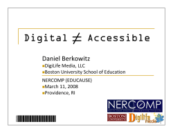 Digital Accessible