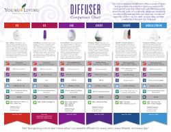 diffuser comparison chart.indd