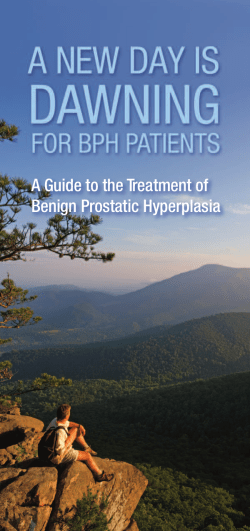 Button Plasma Vaporization Patient Brochure