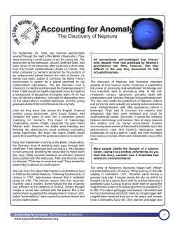 Accounting for Anomaly - The Story Behind The Science