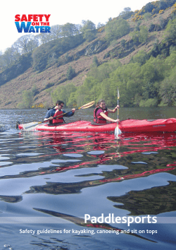 05799 Kayak Canoe - Safety On The Water