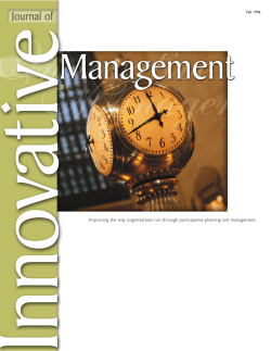 The Journal of Innovative Management