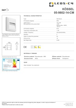 k&ouml;ssel 05-9802-14-cm - Leds-C4