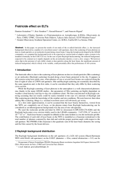 Fratricide effect on ELTs