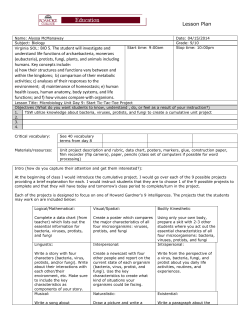 Differentiated Lesson Plan Start