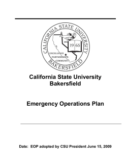 PART ONE - California State University, Bakersfield