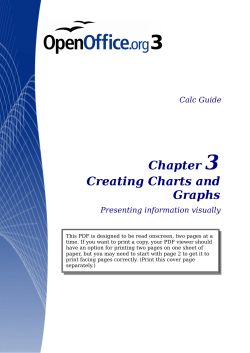 Creating Charts and Graphs