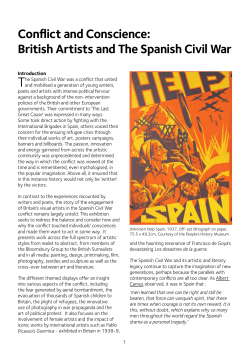 Conflict and Conscience: British Artists and The Spanish Civil War