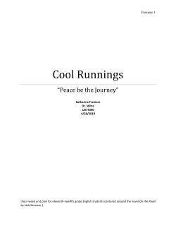 Cool Runnings - Peter Smagorinsky