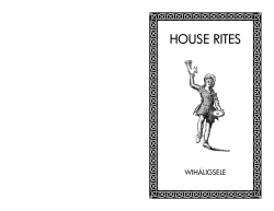 house rites - White Marsh Theod