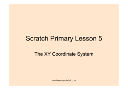 Scratch Lesson 1 - CoderDojo Nelson