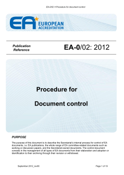 EA-0/02: 2012 - European Accreditation