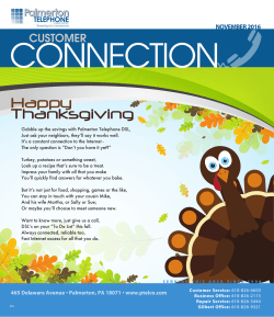 November - 2016 - Palmerton Telephone