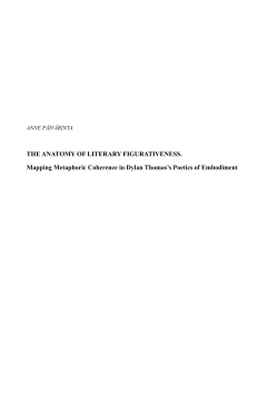 THE ANATOMY OF LITERARY FIGURATIVENESS