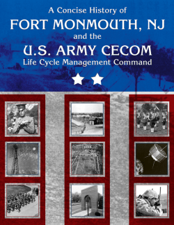 Concise History of Fort Monmouth