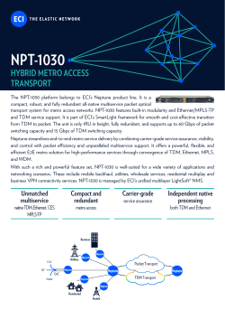 NPT 1030 Product Note