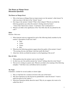 The House on Mango Street Discussion Questions