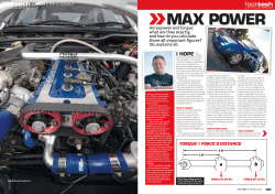 max power - Motorsport Developments