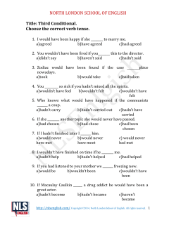 - NLS English