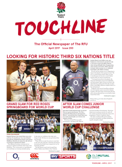 Touchline April 2017