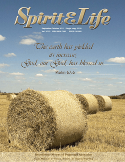 Harvest of Justice - Benedictine Sisters of Perpetual Adoration