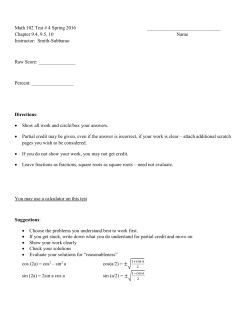 Chapter 1 Test