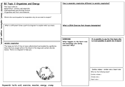 B2 Biology Summary Topic 2
