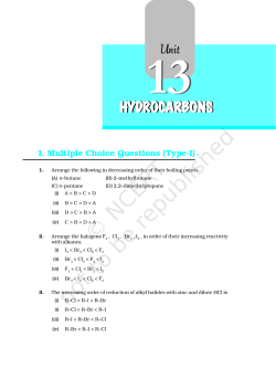 hydrocarbons
