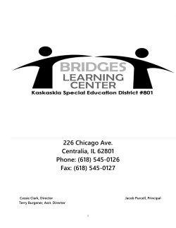 226 Chicago Ave. Centralia, IL 62801 Phone: (618) 545