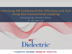 Improving FM Combiner/Filter Efficiency
