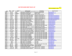 AEA PURCHASING SMART SNACK LIST