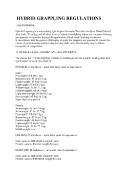 hybrid grappling regulations