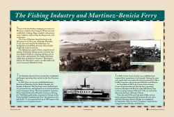 The Fishing Industry and Martinez-Benicia Ferry