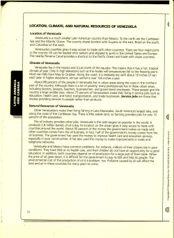 LOCATION, CLIMATE, AND NATURAL RESOURCES OF