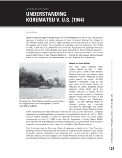 understanding korematsu vus (1944)