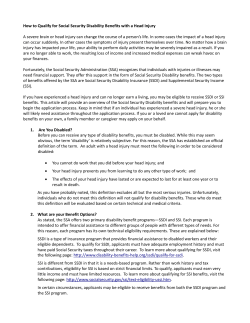 How to Qualify for Social Security Disability Benefits with a Head Injury