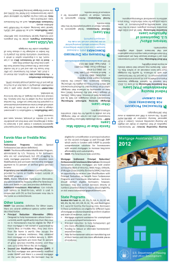 Mortgage Assistance Guide - HUD.gov