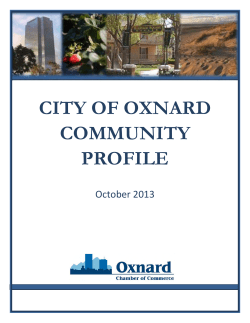 city of oxnard community profile