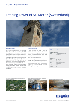 Leaning Tower of St. Moritz (Switzerland)