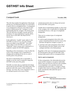 GST/HST Info Sheet