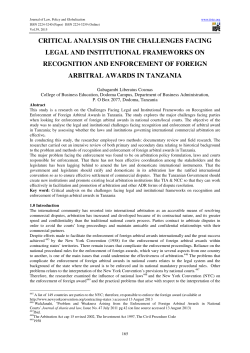 critical analysis on the challenges facing legal and institutional