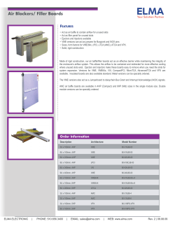 Air Blockers/ Filler Boards