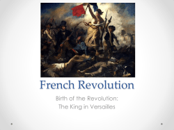 French Revolution - Garnet Valley School