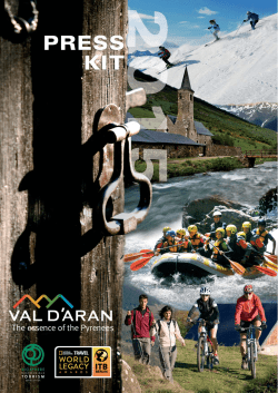 2015 VAL D`ARAN NEWS